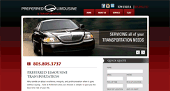 Desktop Screenshot of preferredlimosb.com